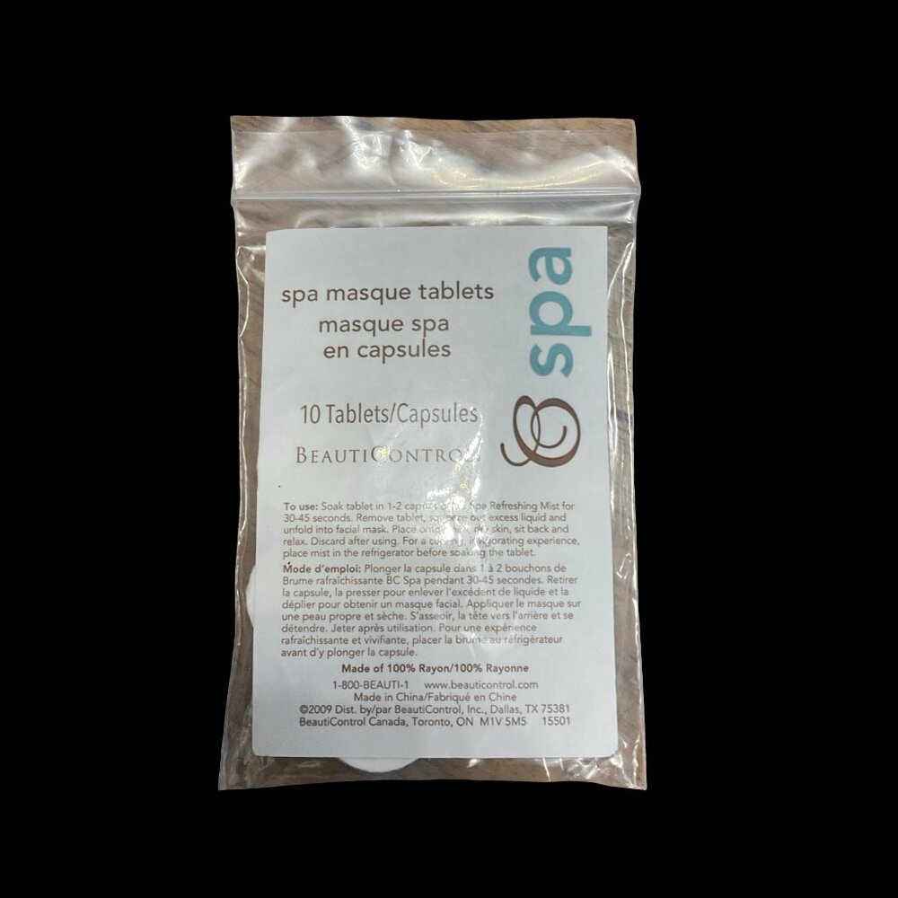 👗5/$25 - Spa Mask Tablets